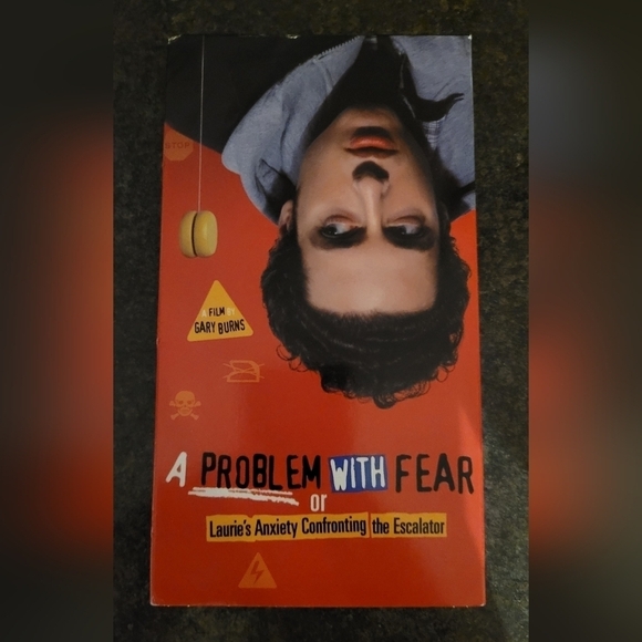 RARE 2003  VHS Tape A Problem With Fear Comedy - Picture 1 of 3